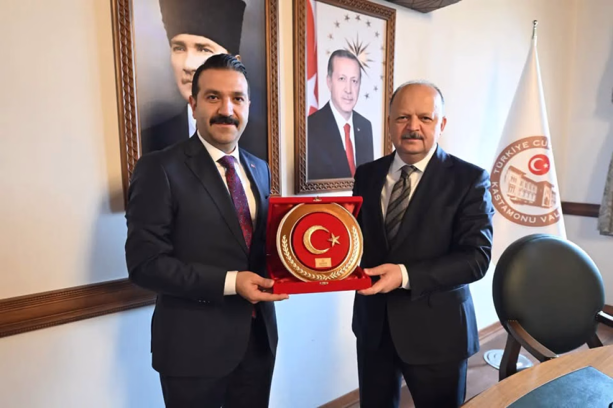 MHP Kastamonu İl Başkanı Şahin'den Valiye Ziyaret