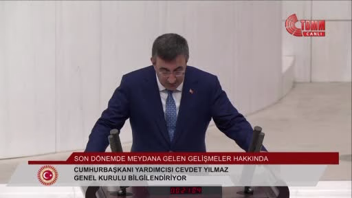 Cumhurbaşkanı Yardımcısı Yılmaz: "Ele alınan tüm teklif ve düzenlemelerde vatandaşlarımıza, milletimize herhangi bir ek yük getirilmemesine yönelik anlayış net bir şekilde vurgulanmıştır"
