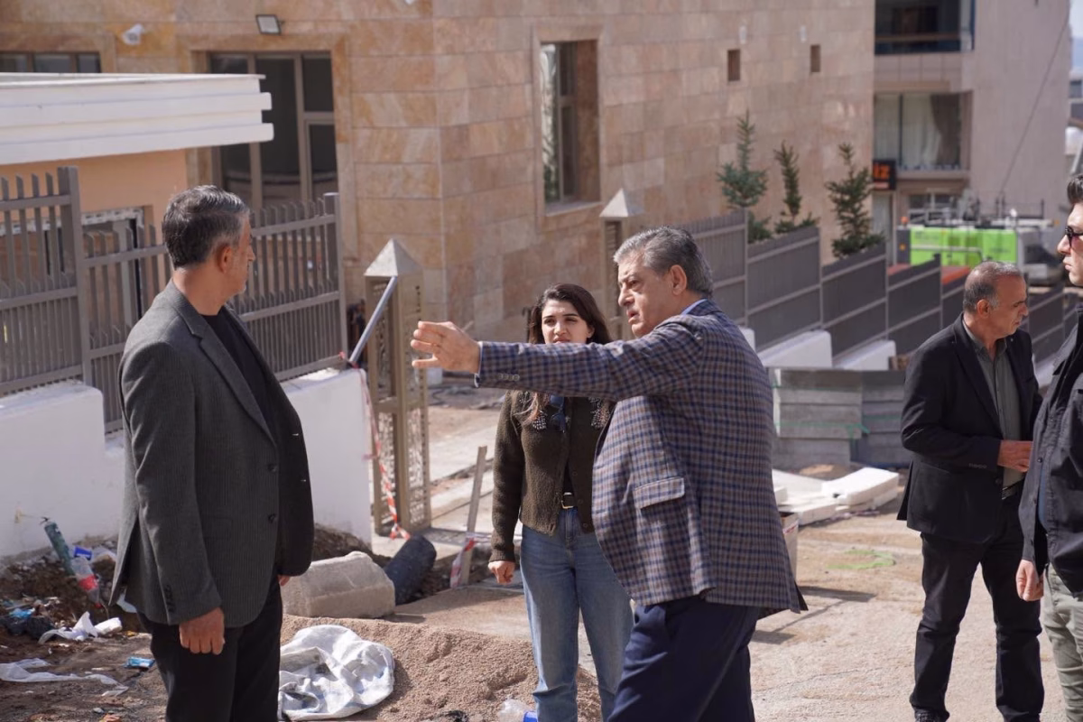 Başkan Yarka, devam eden çalışmaları yerinde inceledi