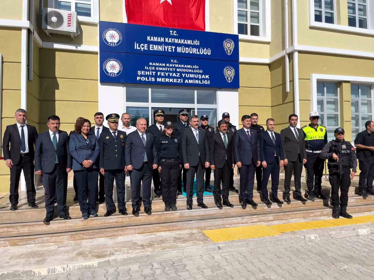 Bakan çiftçi; Kaman’da emniyet müdürlüğü ve öğretmenevi binasını ziyaret etti