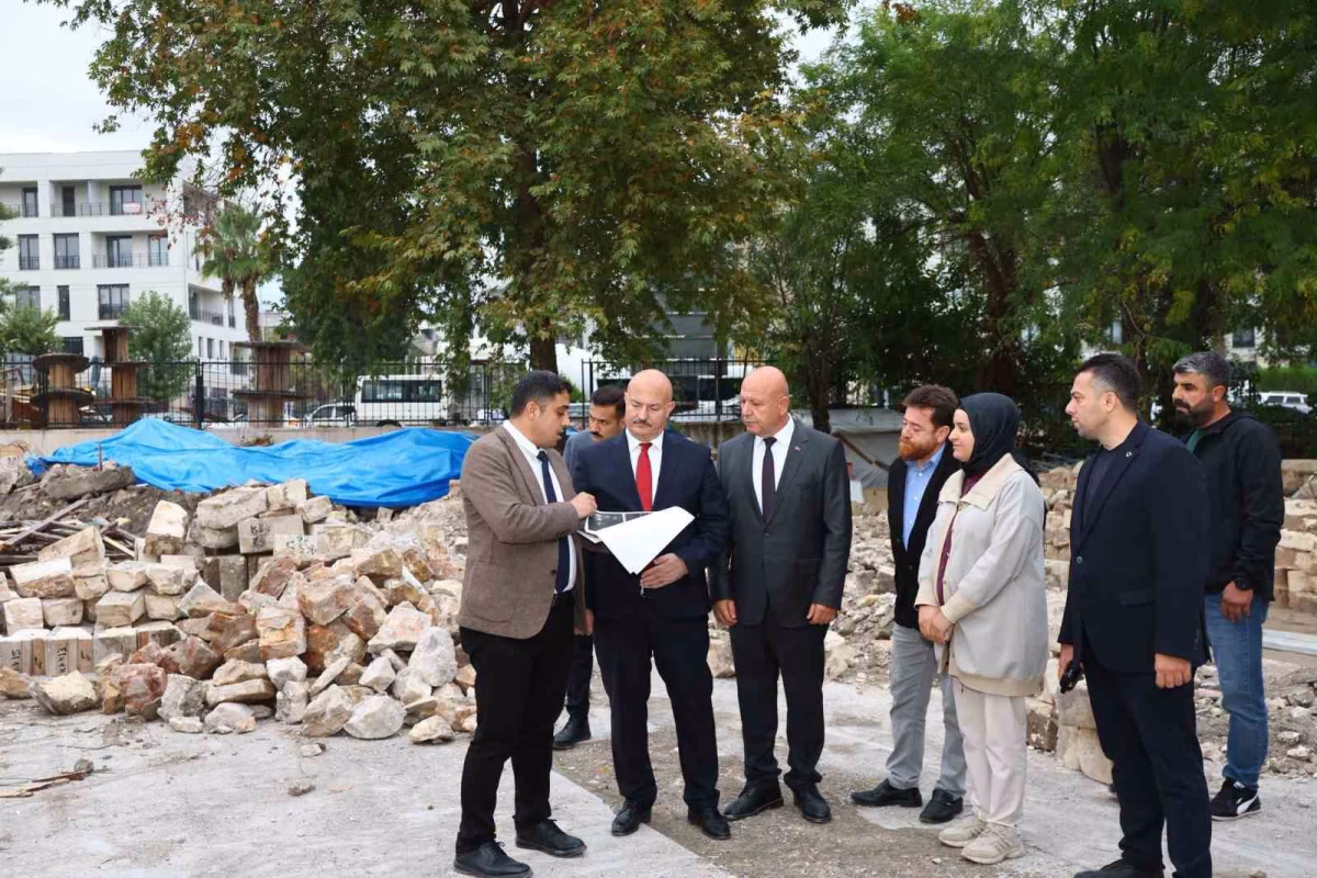 Adıyaman Arkeoloji Müzesi İnşaatında İnceleme
