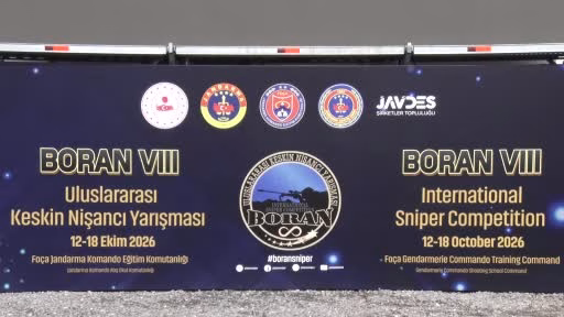 Boran-8 Keskin Nişancı Yarışması'nda Nefesler Kesildi