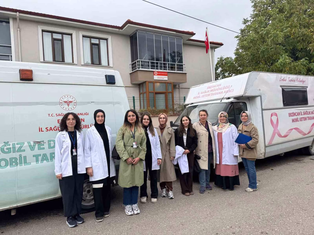 Erzincan'da 94 Kişiye Kapsamlı Sağlık Taraması