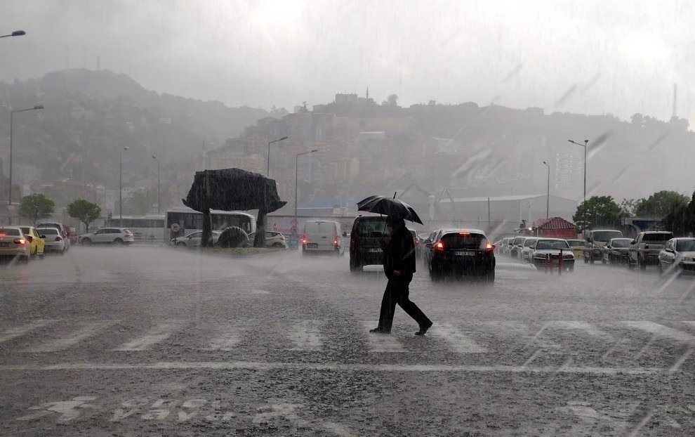 Meteoroloji’den Erzincan, Erzurum ve Bayburt için kuvvetli yağış uyarısı