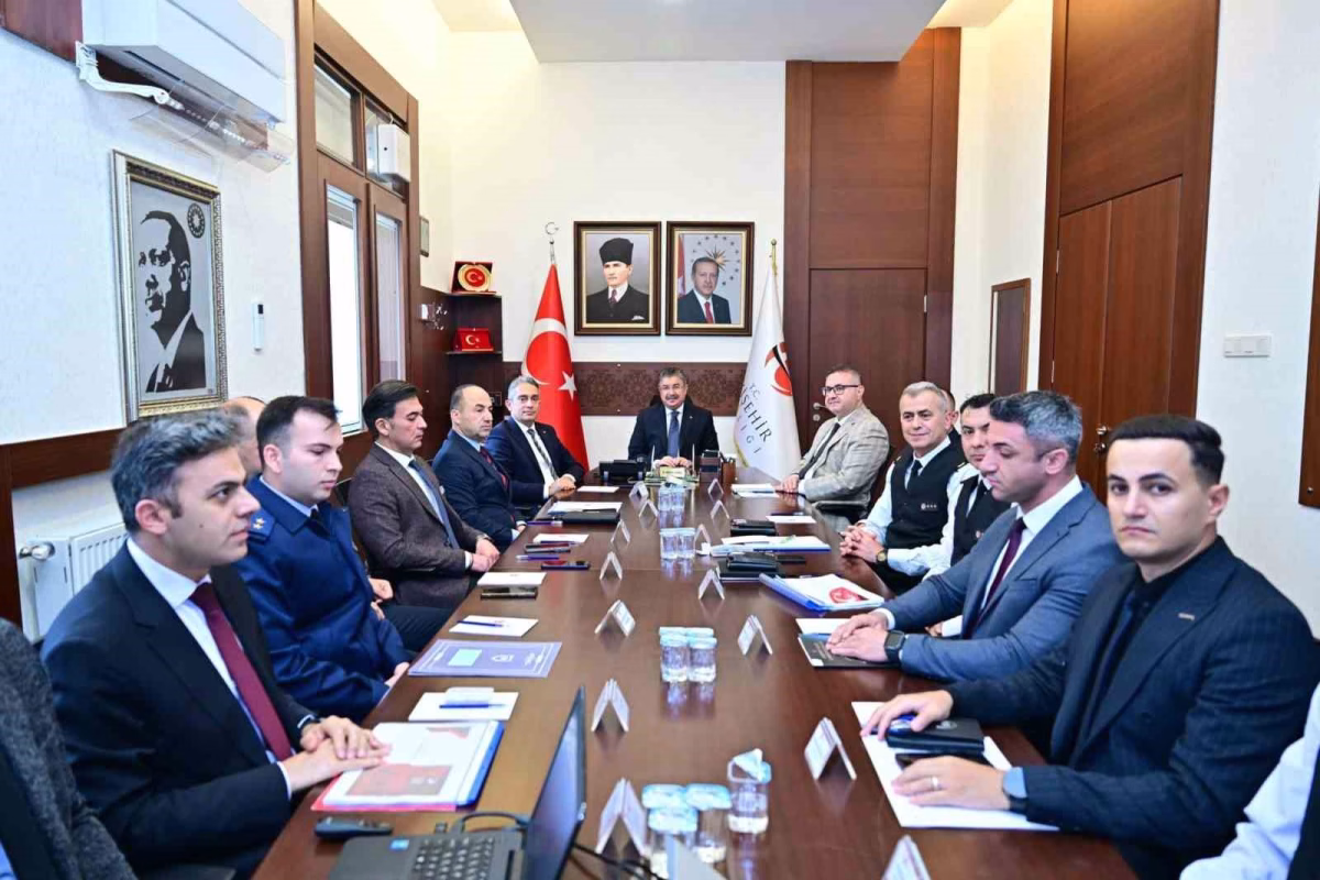 Eskişehir'de asayiş ve güvenlik toplantısı yapıldı