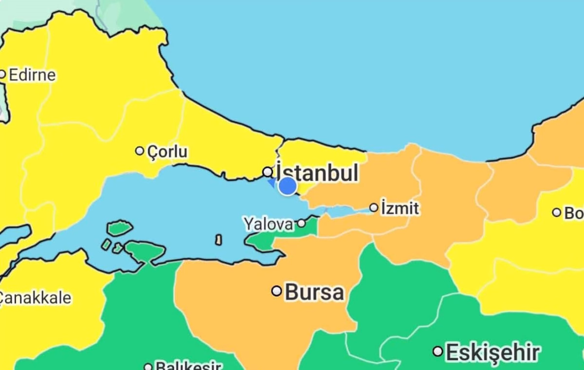 İstanbul'a yeni kuvvetli yağış uyarısı