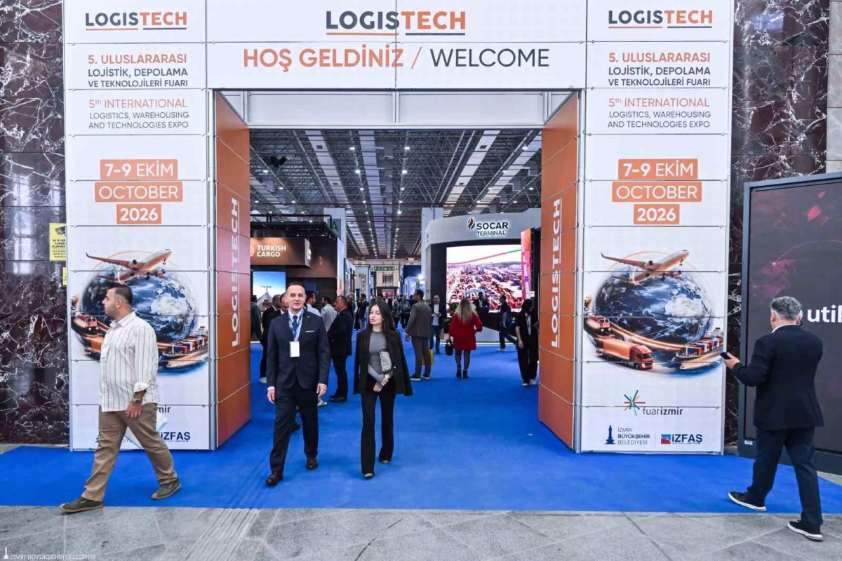 Logistech Fuarı İzmir'de Yoğun İlgi Gördü