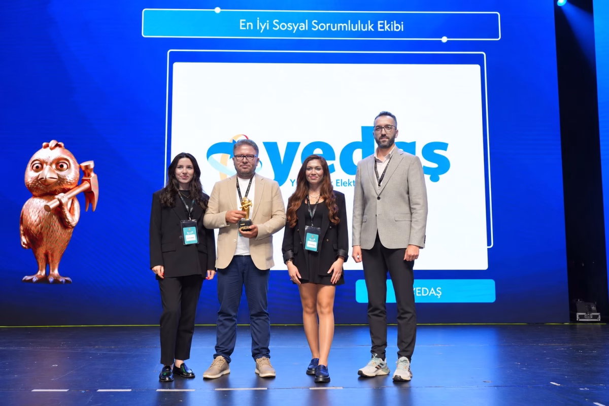 YEDAŞ projeleriyle iki ödül kazandı