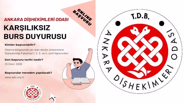 Diş Hekimliği Öğrencilerine Müjdeli Haber: Ankara Diş Hekimleri Odası Burs Başvurularını Açtı!