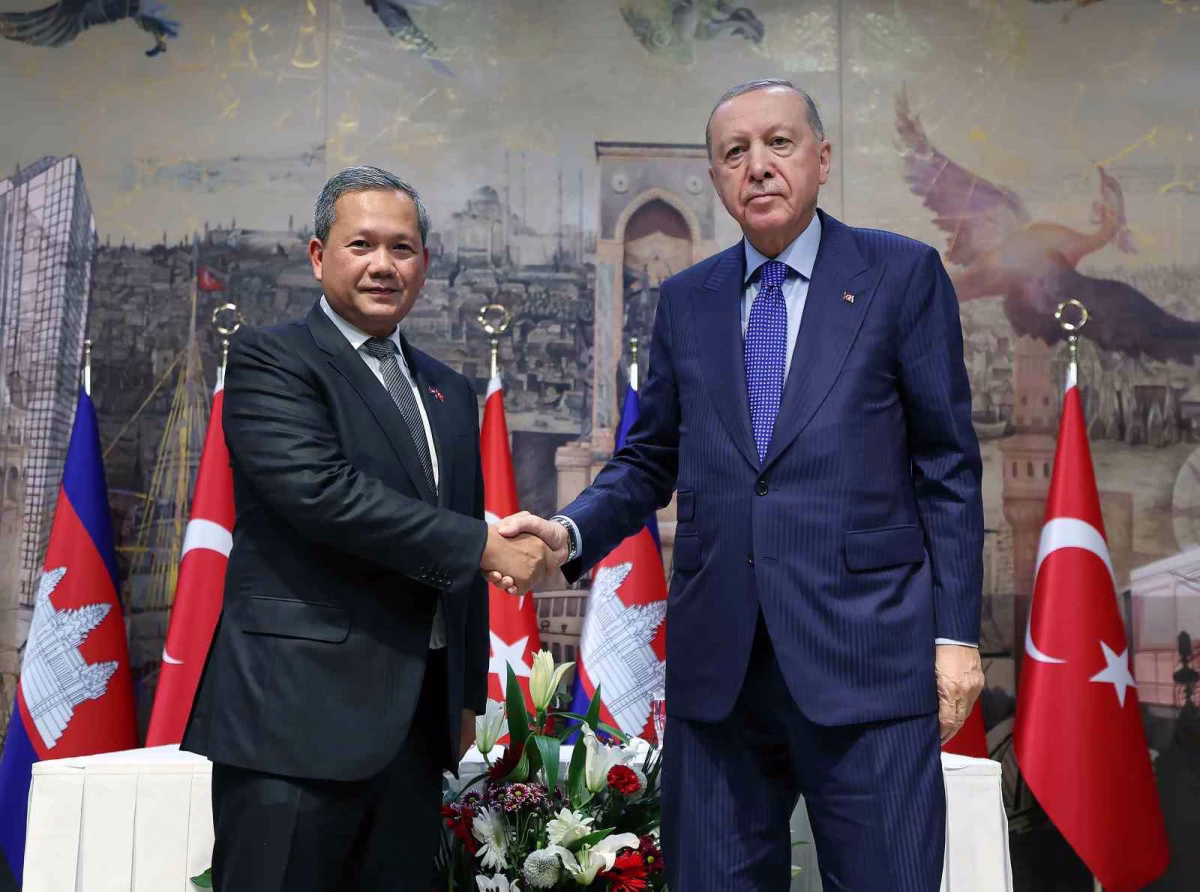 Erdoğan'dan Kamboçya ile ticaret hedefi açıklaması