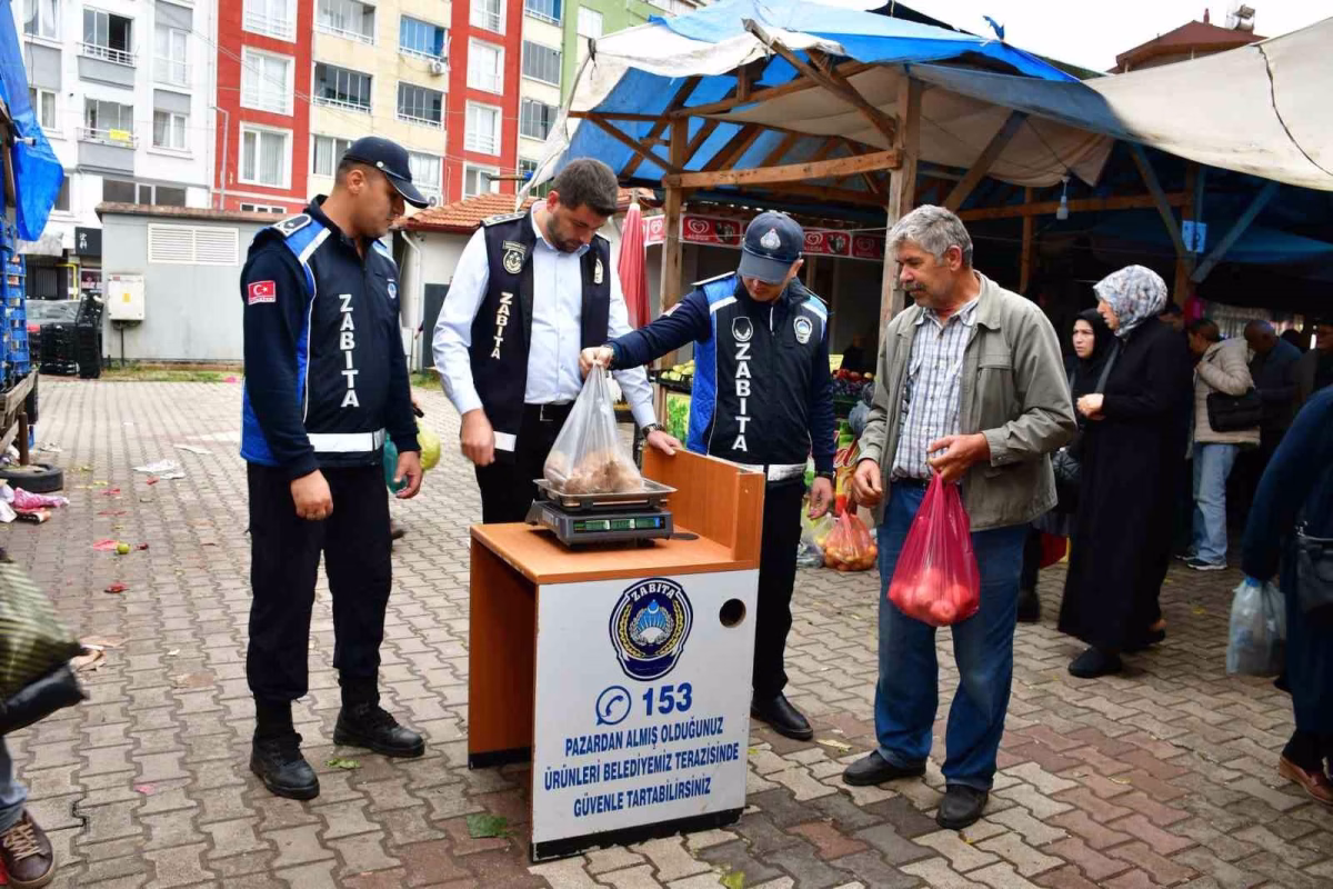 Terme pazarlarında sıkı zabıta denetimi