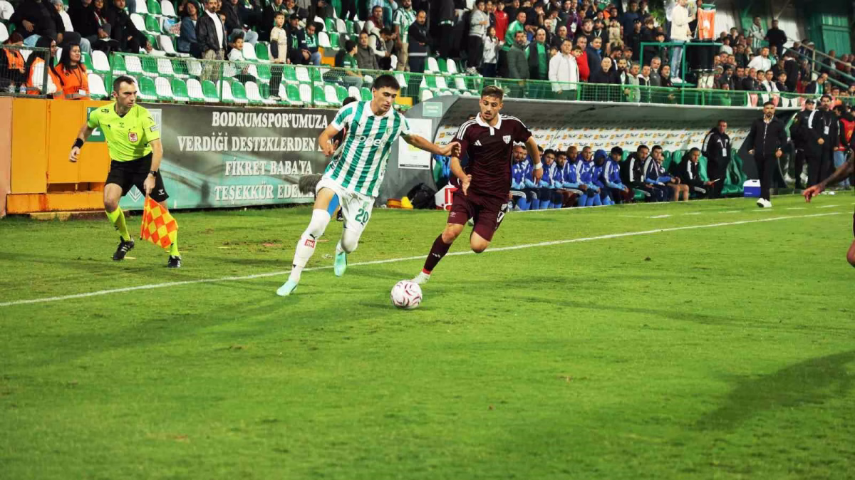 Bodrum FK Sahasında Bandırmaspor'u 2-1 Yendi
