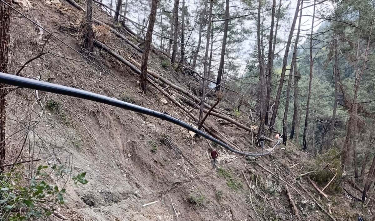 Dörtyol'da 500 Metrelik İçme Suyu Hattı Yenilendi