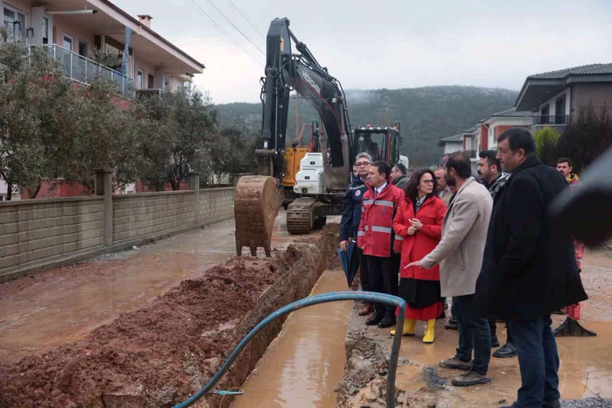 MUSKİ 53 Şantiyede Altyapı Çalışmalarında