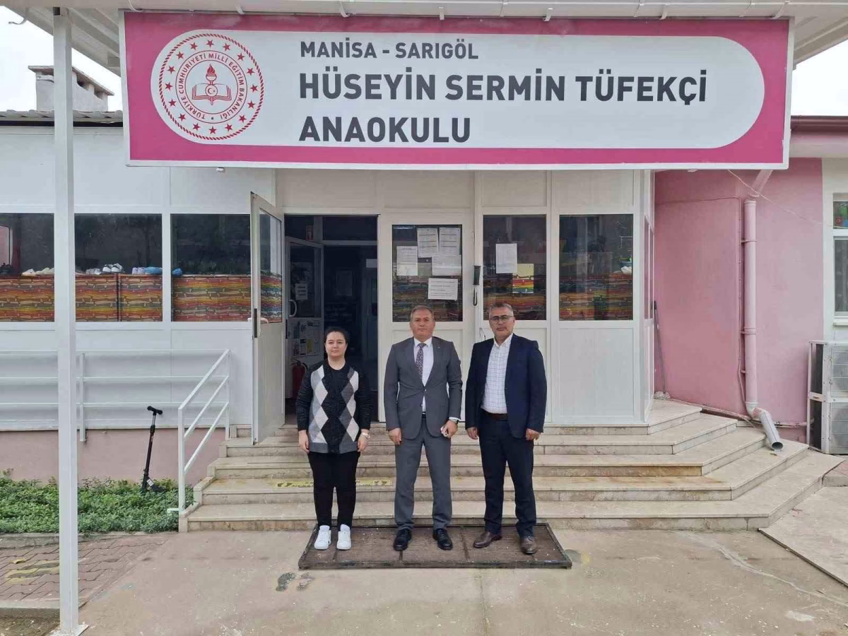 Sarıgöl'de Okul Öncesi Eğitime Yakın Takip