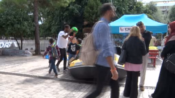 Antalya Çocuk Festivali'nde renkli görüntüler
