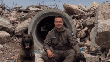 Eskişehir İtfaiyesinin Köpekleri Sınavı Geçti