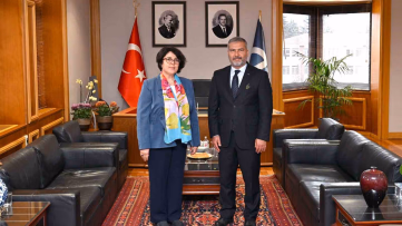 ESOGÜ Rektöründen Adıgüzel'e iadeiziyaret