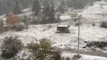 Kastamonu'nun yüksek kesimleri beyaza büründü