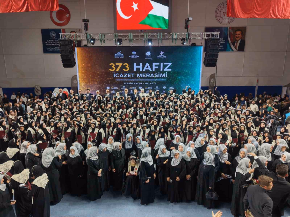 Malatya’da 373 hafız icazet belgesi aldı