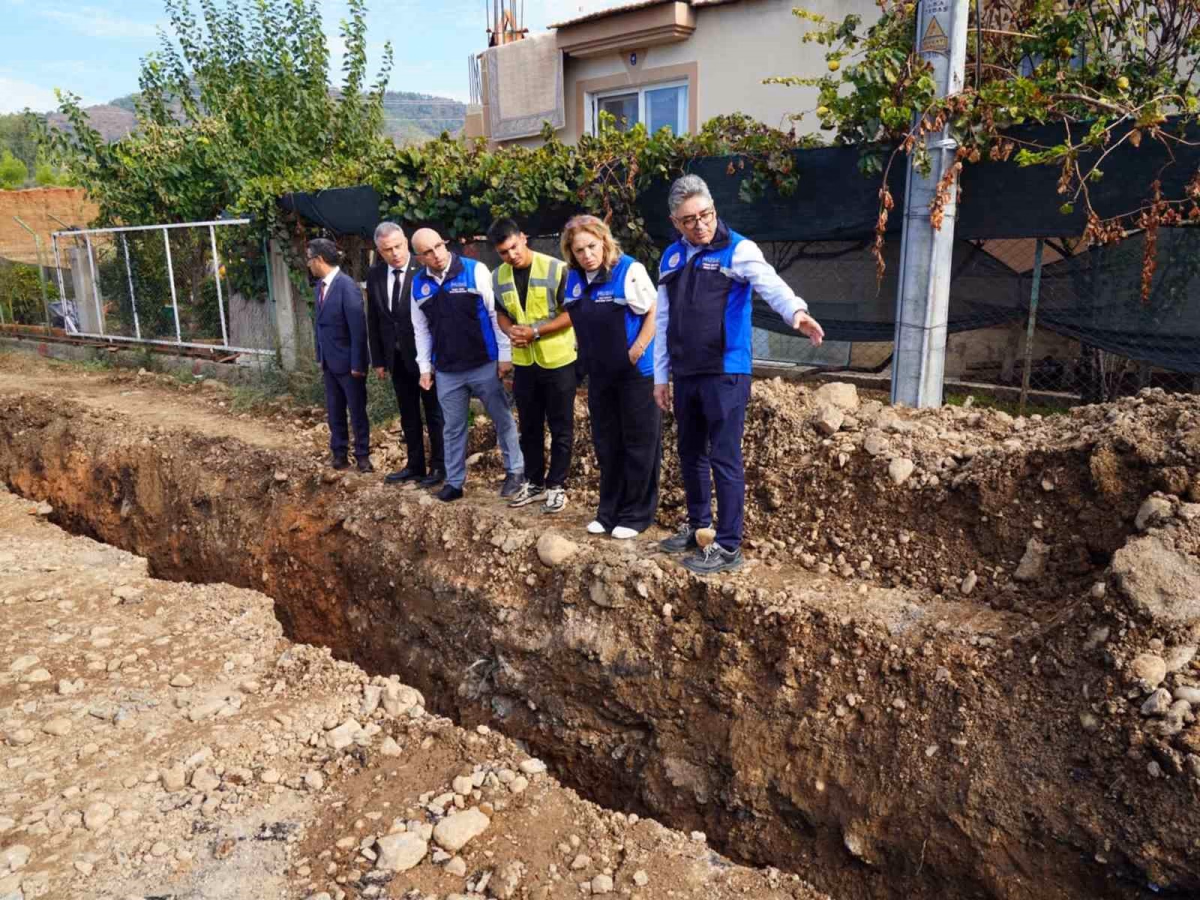 MUSKİ'den Fethiye'de altyapı çalışması