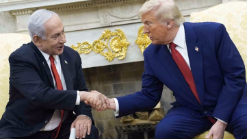 Trump'tan Netanyahu'ya Seçim Desteği