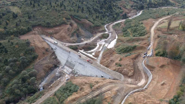 Uçarsu Göleti Trabzon'un su ihtiyacını karşılayacak