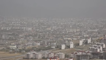 Van'da Toz Taşınımı Görüş Mesafesini Düşürdü