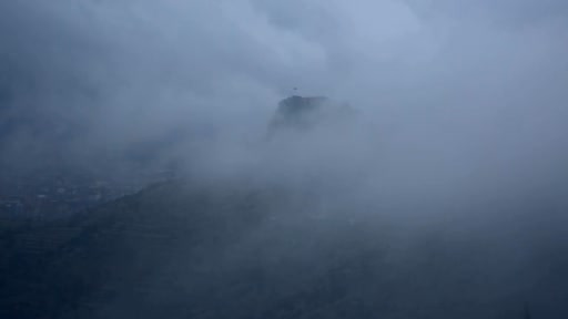 Afyonkarahisar’da sis manzaraları hayran bıraktı
