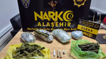 Alaşehir'de Bir Kilo Esrar Operasyonu: Bir Tutuklu