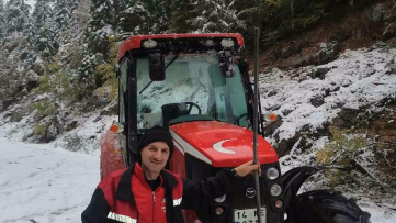 Bartın yaylalarına yılın ilk karı düştü