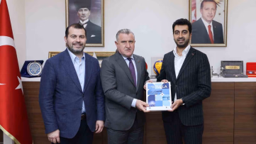 Başkan Bingöl'den Bakan Bak'a ziyaret