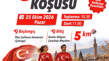 Bursa'da Büyükşehir Cumhuriyet Koşusu Heyecanı