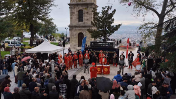 Bursa'da Mehterler Buluşması Coşkusu Yaşandı