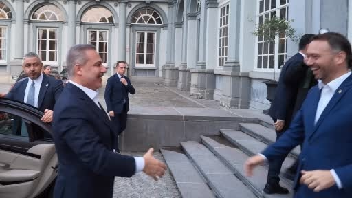 Dışişleri Bakanı Fidan Belçika'da Görüşme Gerçekleştirdi