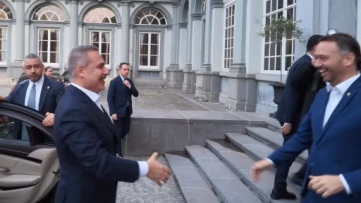 Dışişleri Bakanı Fidan Belçika'da Görüşme Gerçekleştirdi