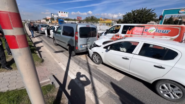 Elazığ'da Zincirleme Trafik Kazası