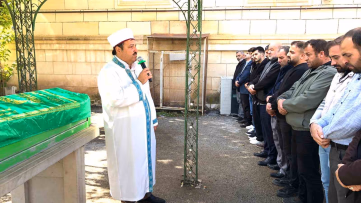 Erzurum'da imam, ağabeyinin cenaze namazını kıldırdı