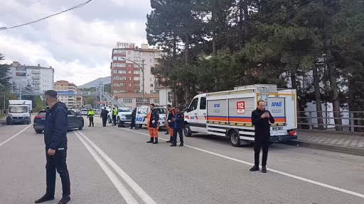 Gümüşhane'de Kanalizasyondan Çıkan Gaz Paniği