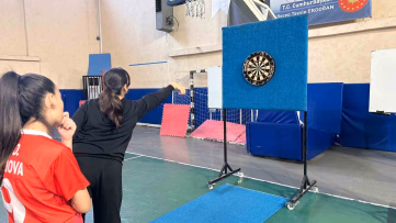 İncirliova’da Okul Sporları Dart Müsabakaları Başladı