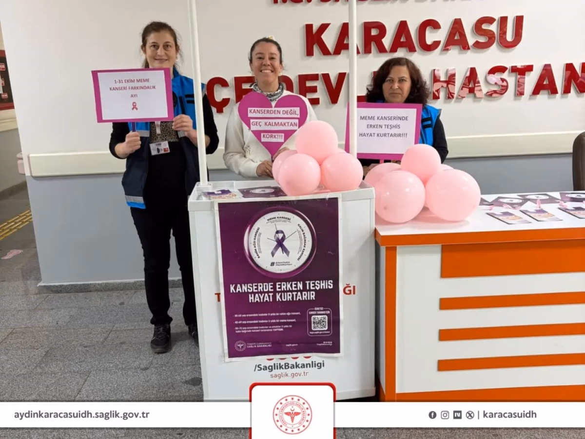 Karacasu'da vatandaşlara düzenli sağlık kontrolü uyarısı
