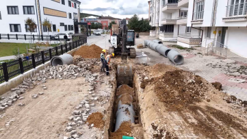 Ladik'e 15,5 Kilometrelik Altyapı Yatırımı