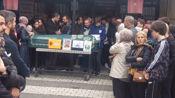 Maltepe'de çöken binada ölen Gülce defnedildi