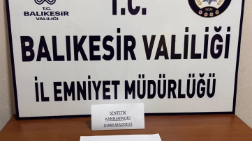 Manyas'ta Uyuşturucu Operasyonu: İki Gözaltı