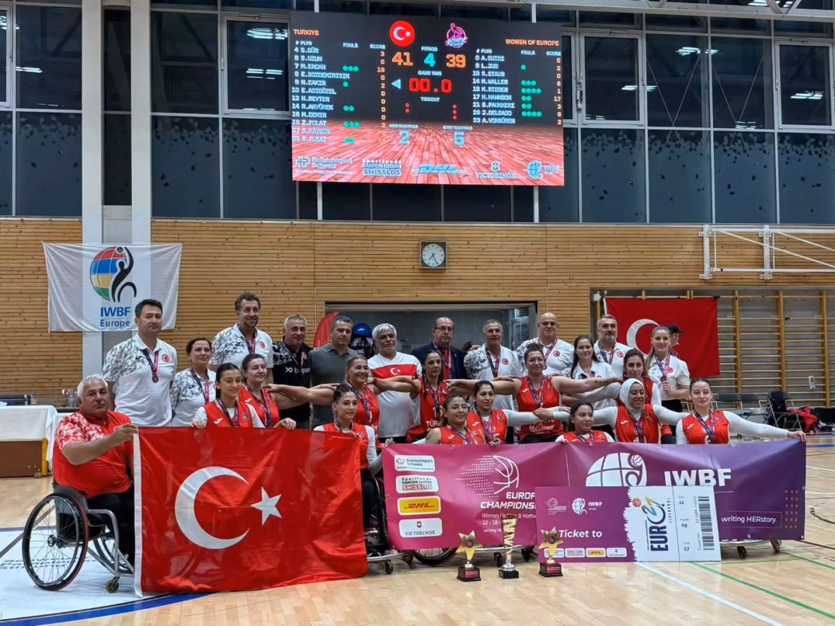 Milli Takımdan Tekerlekli Sandalyede Tarihi Şampiyonluk