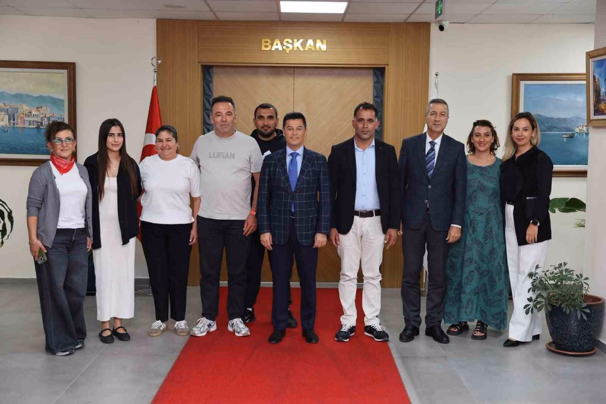 Selimiye'den Başkan Ünlü'ye Festival Teşekkürü