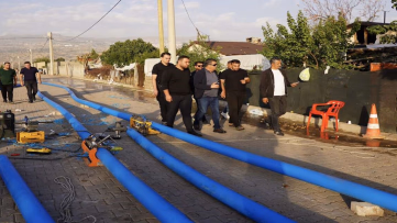 Şırnak'ta Afet Konutlarının Altyapısı Yenileniyor