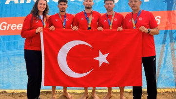 Türkiye Air Badminton'da Avrupa İkincisi Oldu