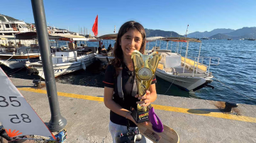11 Yaşındaki Şana Türkiye Şampiyonu Oldu