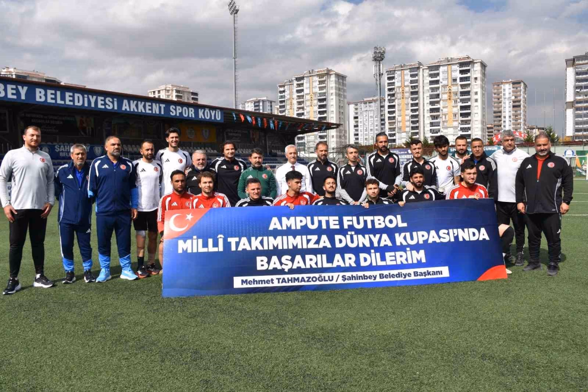 Ampute Futbol Milli Takımı'ndan Dünya Kupası Mesaisi